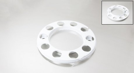 Колпак колеса пластик унив. 22,5" белый 10отв. Открытый MAYER 101-U11-007-1 (фото 1)