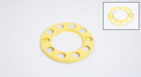 Колпак колеса пластик унив. 22,5" желтый 10отв. Открытый MAYER 101-U11-008-1 (фото 1)