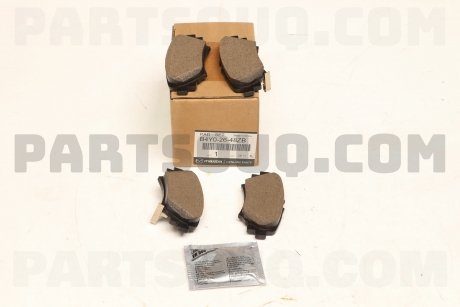 Фото автозапчастини колодки дискового гальма MAZDA B4Y02648ZB