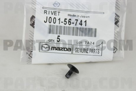 Фото автозапчастини кліпса кріпильна MAZDA J00156741