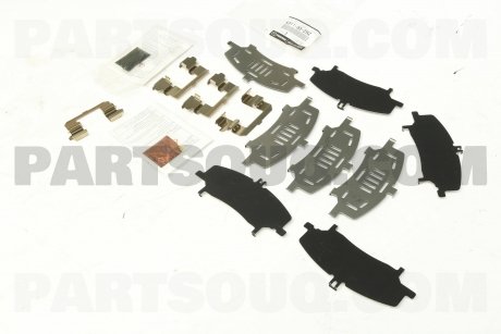 Монтажный набор тормозных колодок CX-5 2.0 11.11-02.17 MAZDA K0Y13329Z
