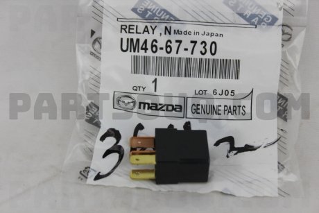 Реле інтегроване MAZDA UM4667730 (фото 1)