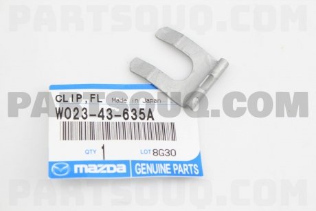 Фото автозапчасти клипса крепежная MAZDA W02343635A