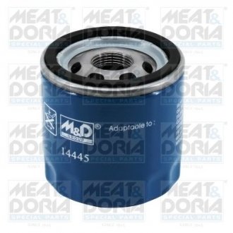 OPEL Фильтр масляный Astra K 1,4 15- MEAT & DORIA 14445 (фото 1)