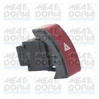 Фото автозапчасти meatdoria opel кнопка аварийной сигнал. combo 01- MEAT & DORIA 23669