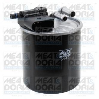 MEATDORIA Топливный фильтр DB A176,B242,Sprinter (с подогревом) MEAT & DORIA 5140