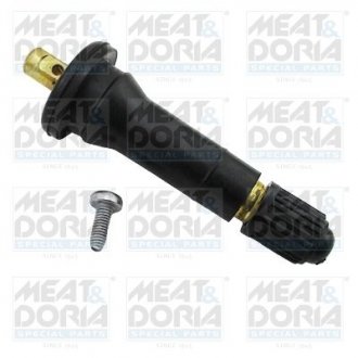 MEATDORIA VW Клапан контроля давления в шинах (1,4Nm черный) DB, FORD, OPEL, VOLVO, CITROEN MEAT & DORIA 80101