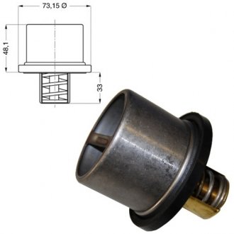 Фото автозапчасти термостат 75c fi73 vo.f/fl, daf Mera 0404000083