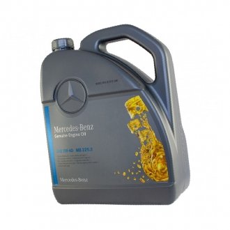 Mercedes synthetic mb 229.3 (5lх4) mb 229.3 • sae 5w-40 MERCEDES-BENZ 0009899102 13AHFE