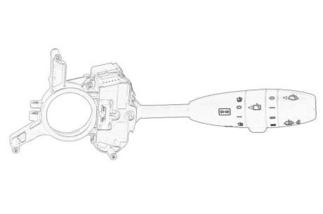 Фото автозапчасти подрулевой переключатель MERCEDES A (W169) 09.04-06.12 MERCEDES-BENZ 169 545 02 10