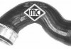 Фото автозапчастини патрубок інтеркулера Audi A3 Seat Leon, Toledo Ii Skoda Octavia I Vw Bora, Golf Iv 1.9D 08.00-06.06 Metalcaucho 09094 (фото 1)