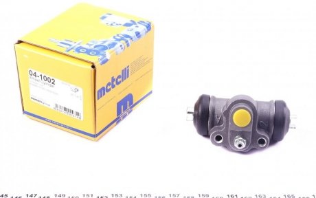 Цилиндр тормозной (задний) Hyundai Accent III 05-10/Kia Rio 05- Metelli 04-1002