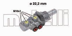 Фото автозапчасти циліндр гальмівний головний Metelli 05-0676