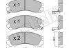 Колодки тормозные (передние) Citroen C-Crosser 07-/Mitsubishi Outlander/Pajero 98-/Lancer/L400 94-03 Metelli 2201340 (фото 2)