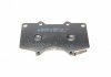 Фото автозапчасти колодки тормозные (передние) Mitsubishi Pajero IV/Toyota Hilux 06-/Land Cruiser Prado/Lexus GX 01- Metelli 2204540 (фото 4)