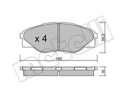 Фото автозапчасти автозапчасть Metelli 2209360