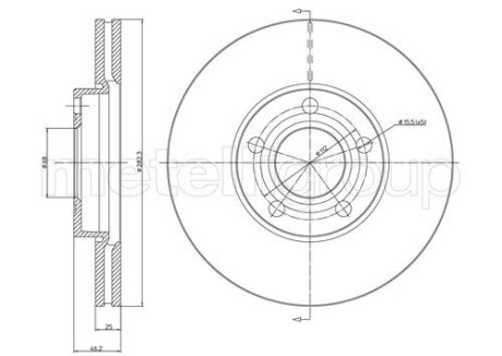 Фото автозапчасти автозапчасть Metelli 230378C