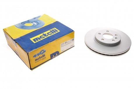Диск тормозной (передний) Opel Astra H/J 06- (276x26) (с покрытием) (вентилируемый) Metelli 23-1001C (фото 1)