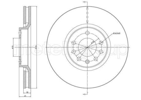 Фото автозапчасти автозапчасть Metelli 231353C