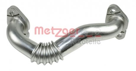 Pipe, EGR valve METZGER 0892656