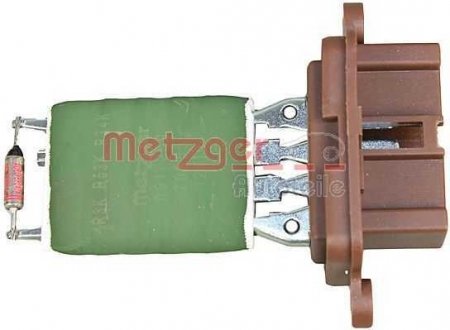 Резистор вентилятора пічки, постійний METZGER 0917259 (фото 1)