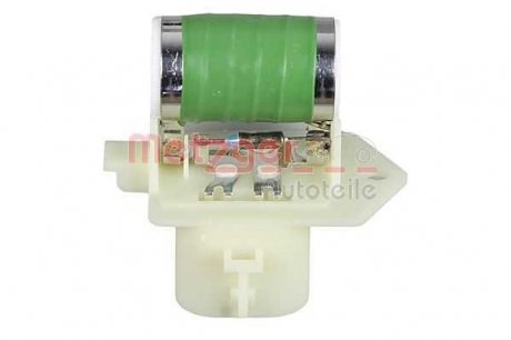 Резистор (мотора) вентилятора охлаждения двигателя ALFA/FIAT/OPEL METZGER 0917354