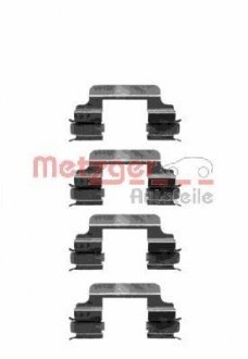 Планка суппорта (переднего) прижимная (к-кт) Citroen Jumpy/Peugeot Expert 96-06 (Lucas) METZGER 109-1231