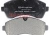 Комплект тормозных колодок, дисковый тормоз METZGER 1170521 (фото 3)