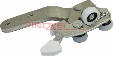 Ролик двери (боковой/нижний)(R) Fiat Ducato/Peugeot Boxer 02-06 (с кронштейном) METZGER 2310061