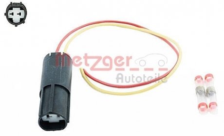 Ремкомплект кабеля датчика положения коленвала Renault Clio 96-/Kangoo 1.2 97- (200mm) черный METZGER 2322011
