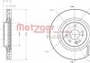 Диск тормозной (передний) MB M-class (W163) 98-05 (345х32) METZGER 6110530 (фото 1)