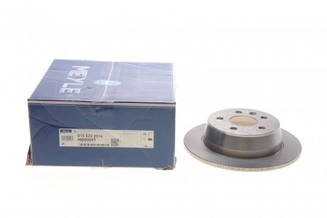 Тормозной диск задняя левая/правая MERCEDES V (638/2), VITO (W638) 2.0-2.8 02.96-07.03 MEYLE 015 523 2014 (фото 1)