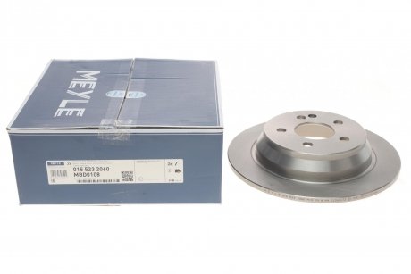 Тормозной диск задняя левая/правая MERCEDES VIANO (W639), VITO/MIXTO (W639), VITO (W639) 2.0D-3.7 09.03- MEYLE 015 523 2060 (фото 1)