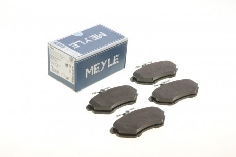 Колодки гальмівні дискові (комплект) MEYLE 025 201 6816