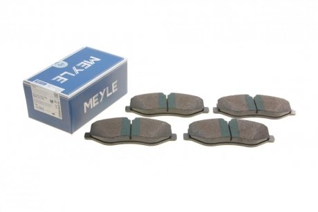 Комплект тормозных колодок передняя MERCEDES V (W447), VITO MIXTO (DOUBLE CABIN), VITO TOURER (W447), VITO (W447) 2.2D 03.14- MEYLE 025 220 6221/PD (фото 1)