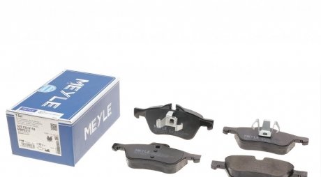 Комплект тормозных колодок передняя MINI (R50, R53), (R52) 1.4D/1.6 06.01-07.08 MEYLE 025 232 8118