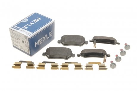 Колодки тормозные (задние) Opel Combo 01- (с датчиком) MEYLE 025 234 1715/PD
