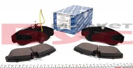 Комплект гальмівних колодок передня CITROEN JUMPER; FIAT DUCATO; PEUGEOT BOXER 2.0-2.8D 02.94-04.02 MEYLE 025 236 0319/W (фото 1)