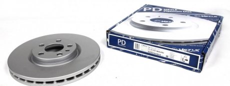 Тормозной диск передняя левая/правая CITROEN C8, EVASION, JUMPY; FIAT SCUDO, ULYSSE; LANCIA PHEDRA; PEUGEOT 807, EXPERT 1.6-2.2D 10.95- MEYLE 11-15 521 0035/PD (фото 1)