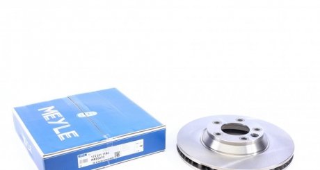 Тормозной диск передняя правая AUDI Q7; PORSCHE CAYENNE; Volkswagen TOUAREG 3.0-6.0D 09.02- MEYLE 115 521 1104