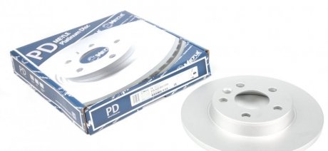 Гальмівний диск задня ліва/права (з гвинтами) Volkswagen TRANSPORTER IV 1.9D-2.8 07.90-06.03 MEYLE 115 523 0017/PD (фото 1)