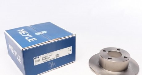 Тормозной диск задняя левая/правая AUDI 100 C3 1.8-2.5D 08.82-07.91 MEYLE 115 523 1007 (фото 1)