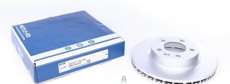 Тормозной диск передняя левая (высокоуглеродистая; с винтами) PORSCHE CAYENNE; Volkswagen TOUAREG 3.0D-4.2D 10.02-03.18 MEYLE 183 521 1101/PD (фото 1)