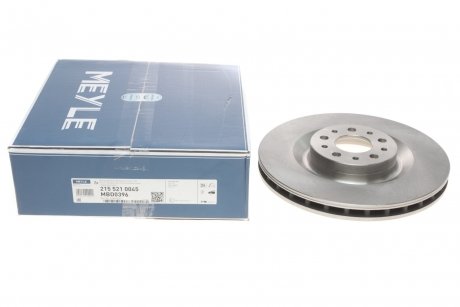 Гальмівний диск передня ліва/права FIAT 500L, DOBLO, DOBLO CARGO; OPEL COMBO TOUR, COMBO/MINIVAN 1.3D-2.0D 01.10- MEYLE 215 521 0045 (фото 1)