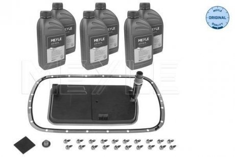 Гидравлический фильтр без прокладки АКПП, масло (5L40E) BMW 3(E46), 5(E39), X3(E83), Z3(E36) 1.8-3.0 09.95-12.07 MEYLE 300 135 0402