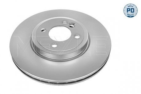 Гальмівний диск передня ліва/права (з гвинтами) MINI (R50, R53), (R52) 1.4D/1.6 06.01-11.07 MEYLE 3155210028PD