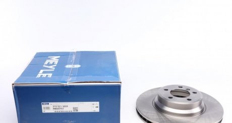 Гальмівний диск передня ліва/права BMW 7 (E65, E66, E67) 3.0D-6.0 07.01-08.08 MEYLE 3155213059 (фото 1)