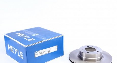 Гальмівний диск передня ліва/права BMW 5 (E60), 5 (E61) 2.0-2.5D 07.03-12.10 MEYLE 3155213061 (фото 1)