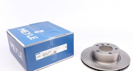 Тормозной диск передняя левая/правая BMW 1 (E81), 1 (E82), 1 (E87), 1 (E88), 3 (E90) 1.6/2.0/2.0D 06.04-12.13 MEYLE 315 521 3063
