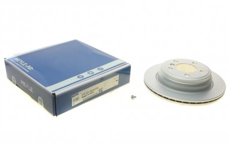 Тормозной диск задняя левая/правая (с винтами) BMW 3 (F30, F80), 3 (F31), 3 GRAN TURISMO (F34), 4 (F32, F82), 4 (F33, F83), 4 GRAN COUPE (F36) 1.5-2.0H 11.11- MEYLE 3155230032PD (фото 1)